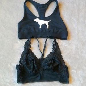 Two Victoria Secret Bras